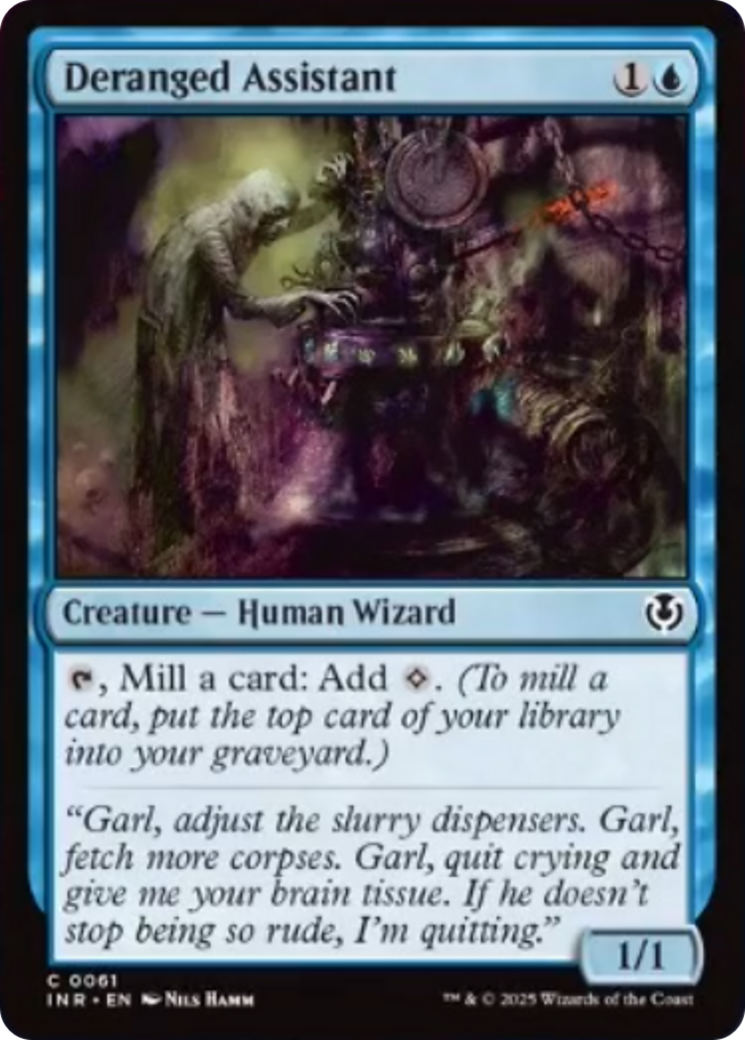 Deranged Assistant [Innistrad Remastered] | Local Legends