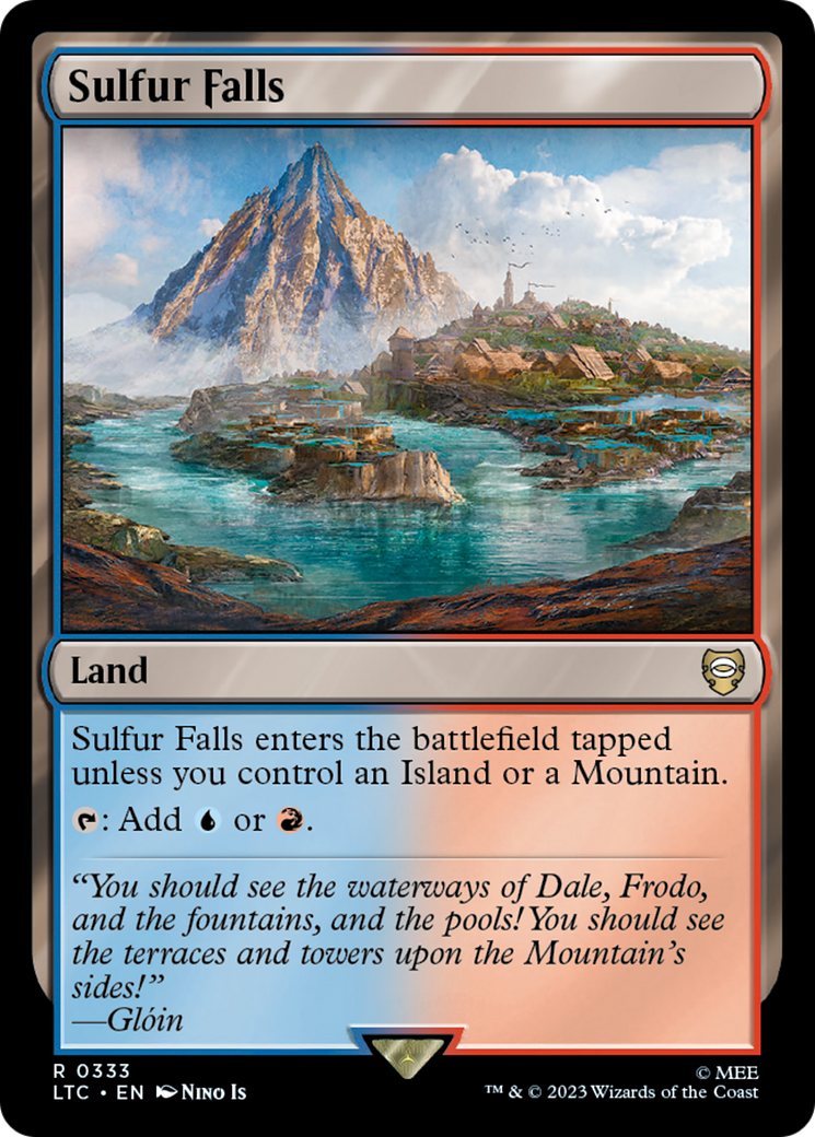 Sulfur Falls [The Lord of the Rings: Tales of Middle-Earth Commander] | Local Legends