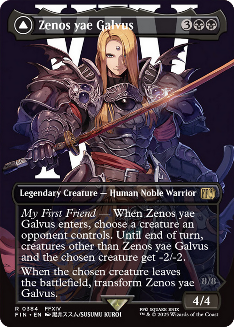 Zenos yae Galvus // Shinryu, Transcendent Rival (Borderless) [FINAL FANTASY] | Local Legends