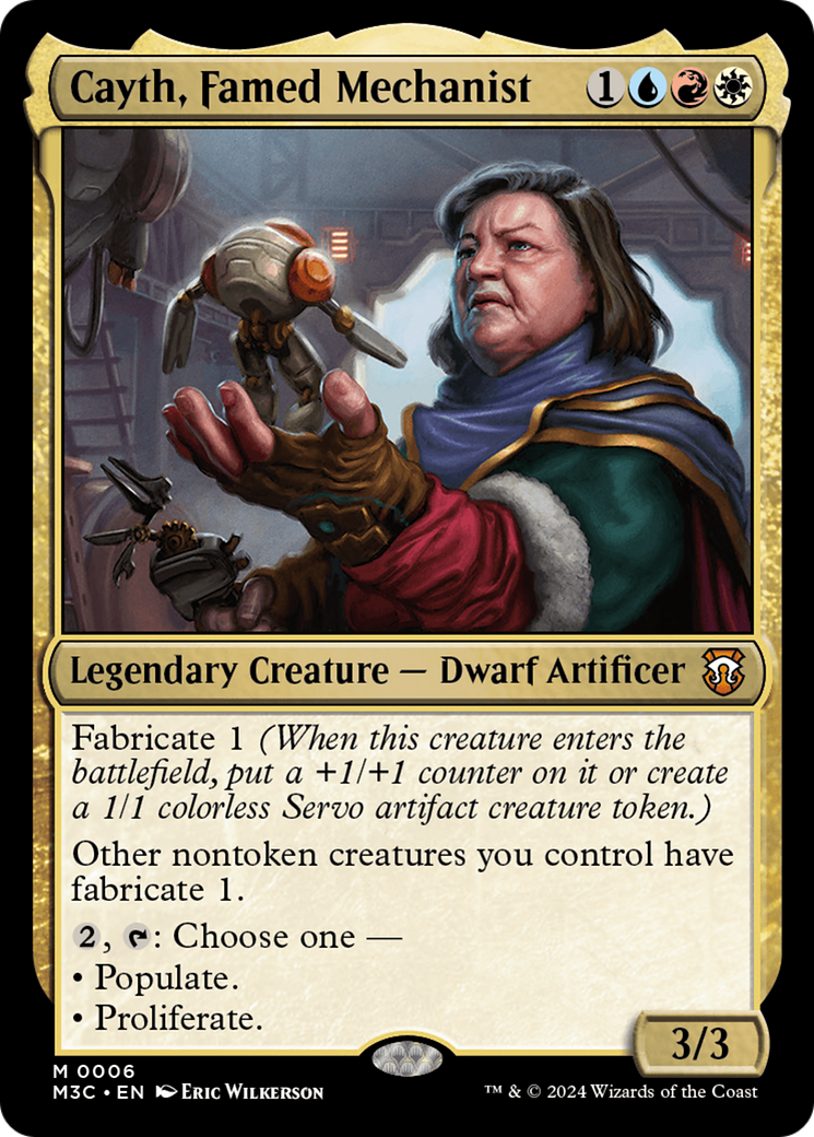 Cayth, Famed Mechanist [Modern Horizons 3 Commander] | Local Legends
