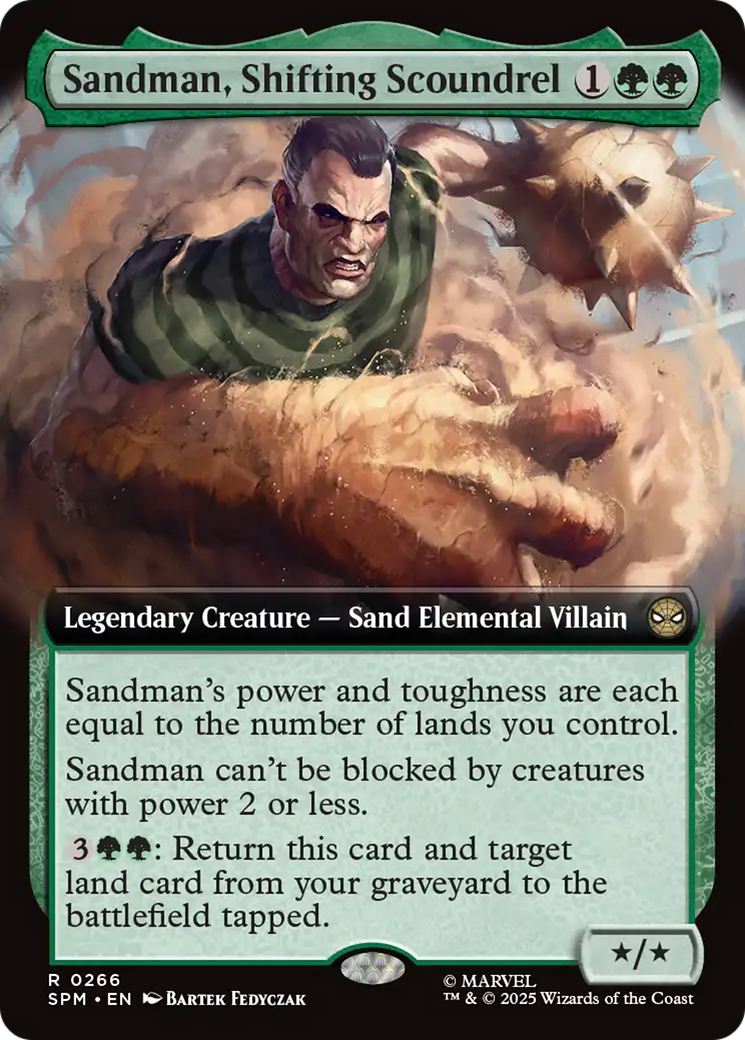 Sandman, Shifting Scoundrel (Extended Art) [Marvel's Spider-Man] | Local Legends