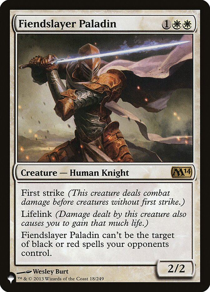 Fiendslayer Paladin [The List] | Local Legends