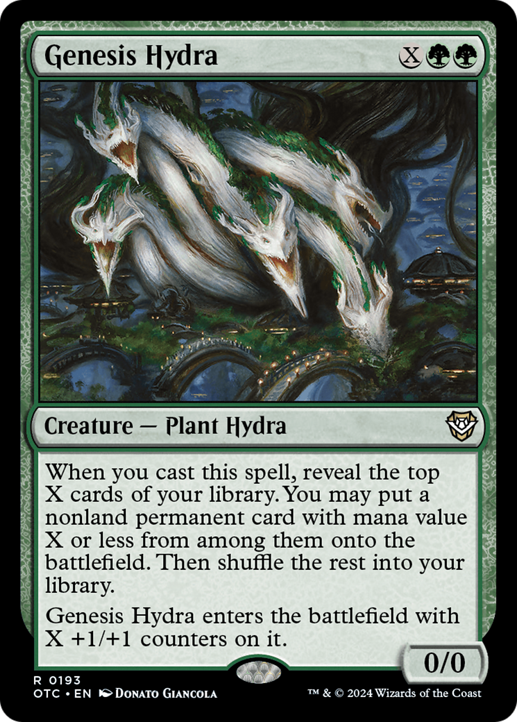Genesis Hydra [Outlaws of Thunder Junction Commander] | Local Legends