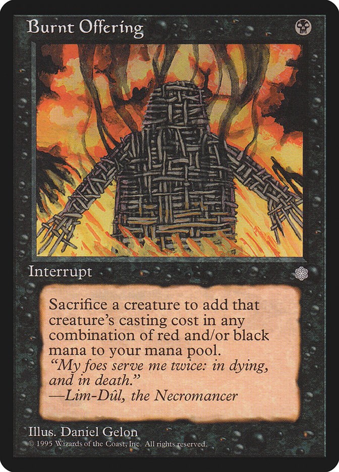 Burnt Offering | Local Legends