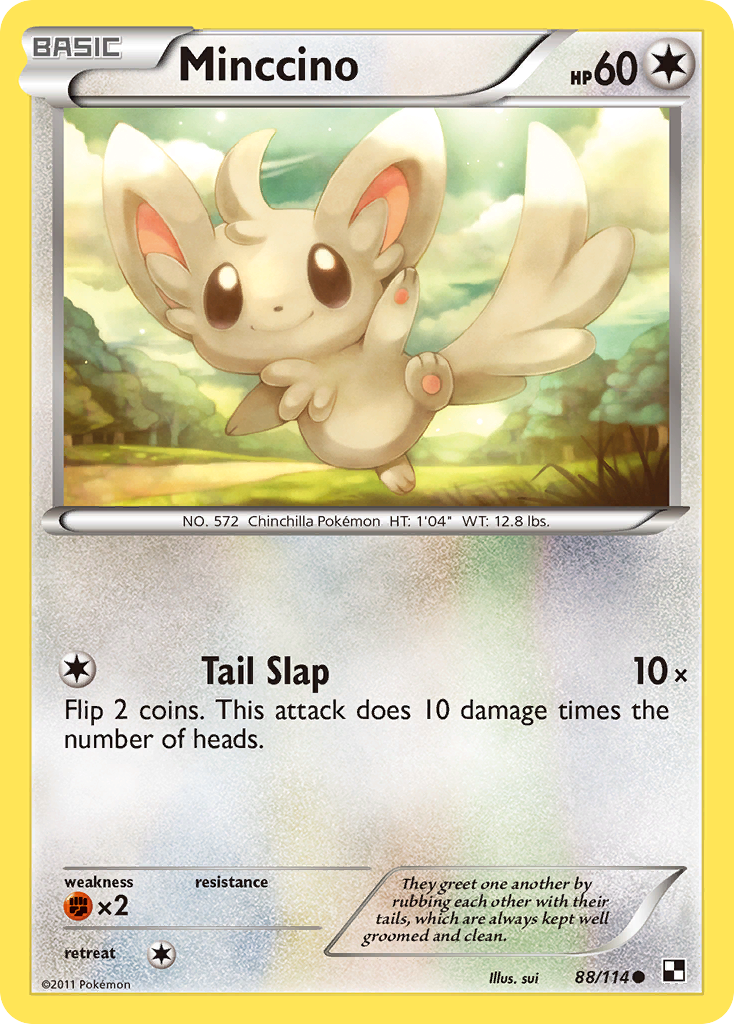 Minccino (88/114) [Black & White: Base Set] | Local Legends
