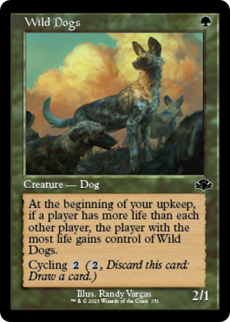 Wild Dogs (Retro Frame) | Local Legends