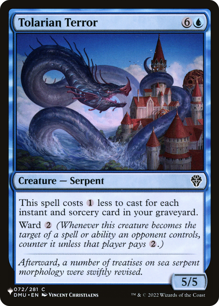 Tolarian Terror [The List] | Local Legends