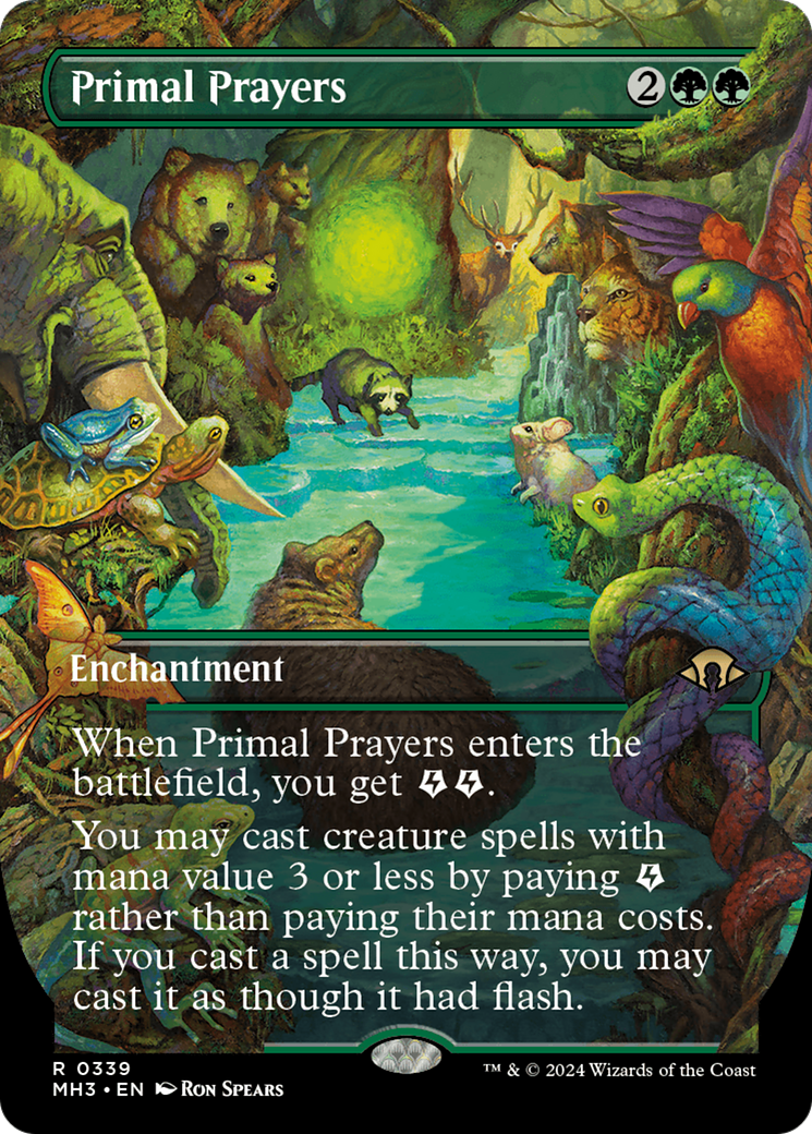 Primal Prayers (Borderless) [Modern Horizons 3] | Local Legends