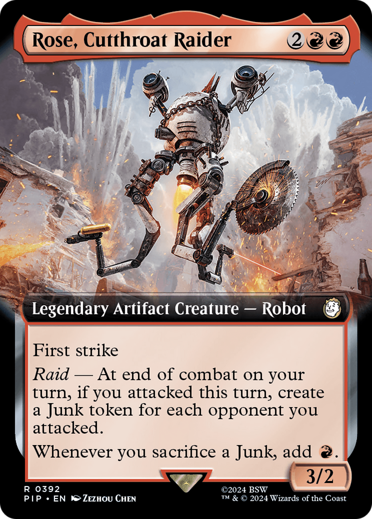 Rose, Cutthroat Raider (Extended Art) [Fallout] | Local Legends
