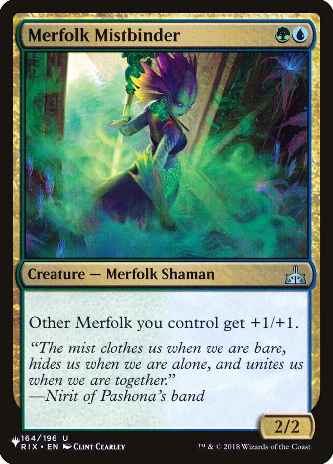 Merfolk Mistbinder [The List] | Local Legends