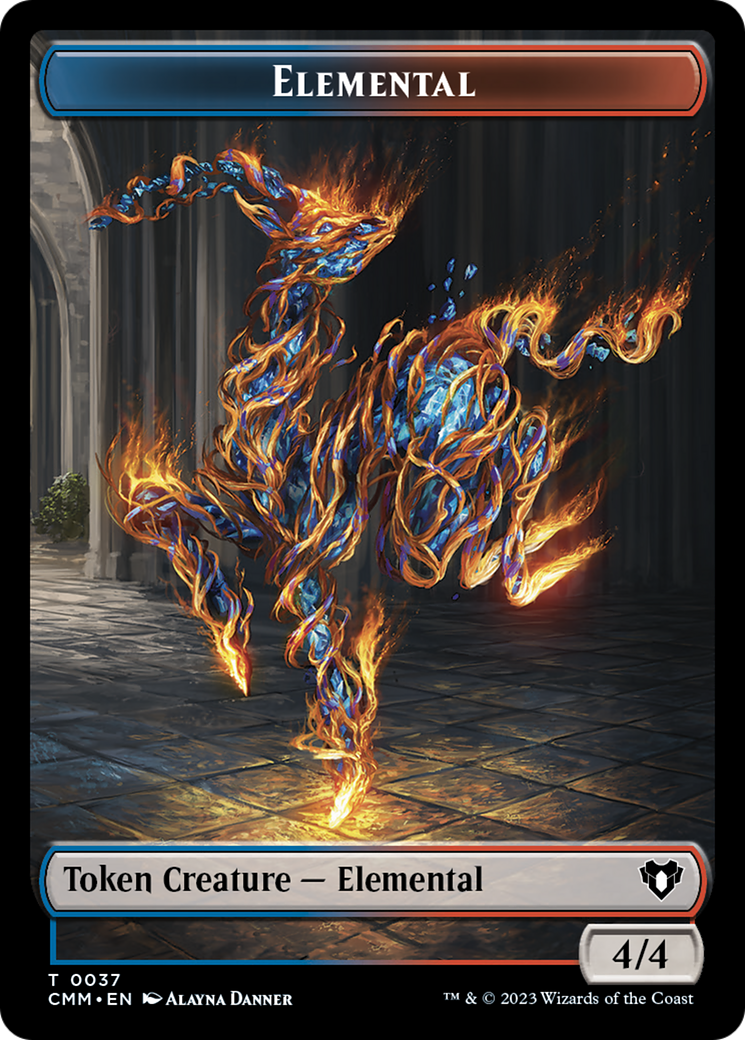 Elemental Token (37) [Commander Masters Tokens] | Local Legends