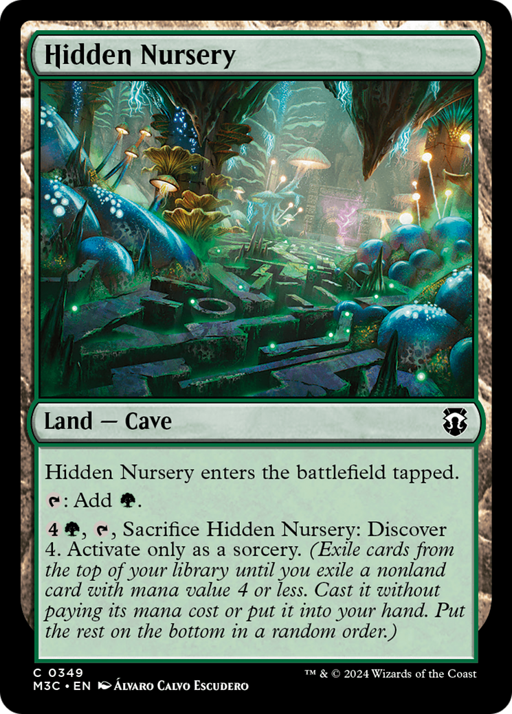 Hidden Nursery (Ripple Foil) [Modern Horizons 3 Commander] | Golgari Games