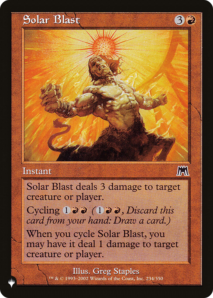 Solar Blast [The List] | Local Legends