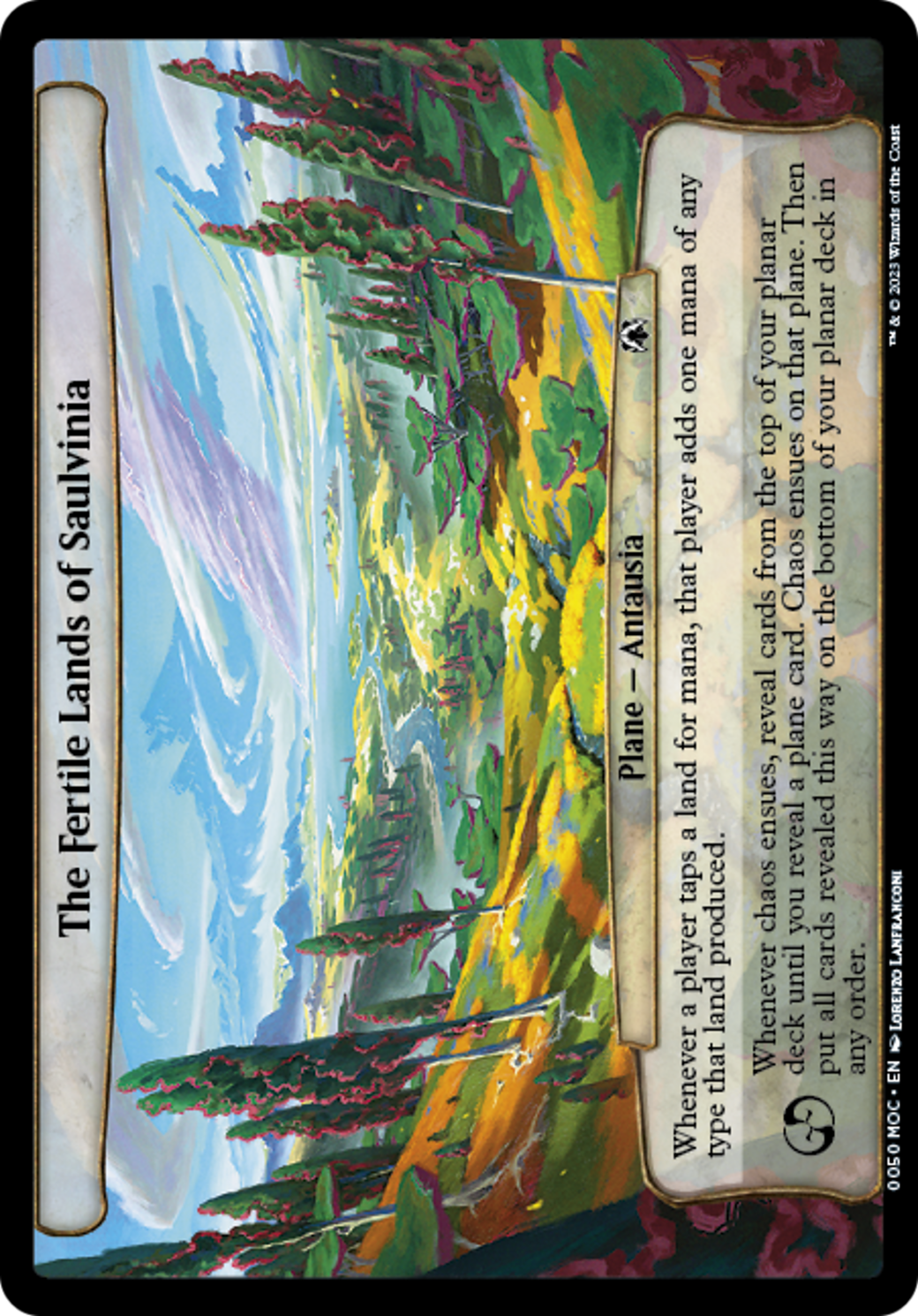 The Fertile Lands of Saulvinia [March of the Machine Commander] | Local Legends