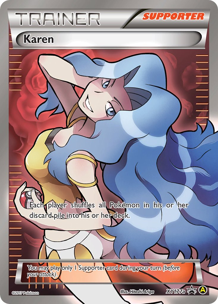 Karen (XY177a) [Alternate Art Promos] | Local Legends