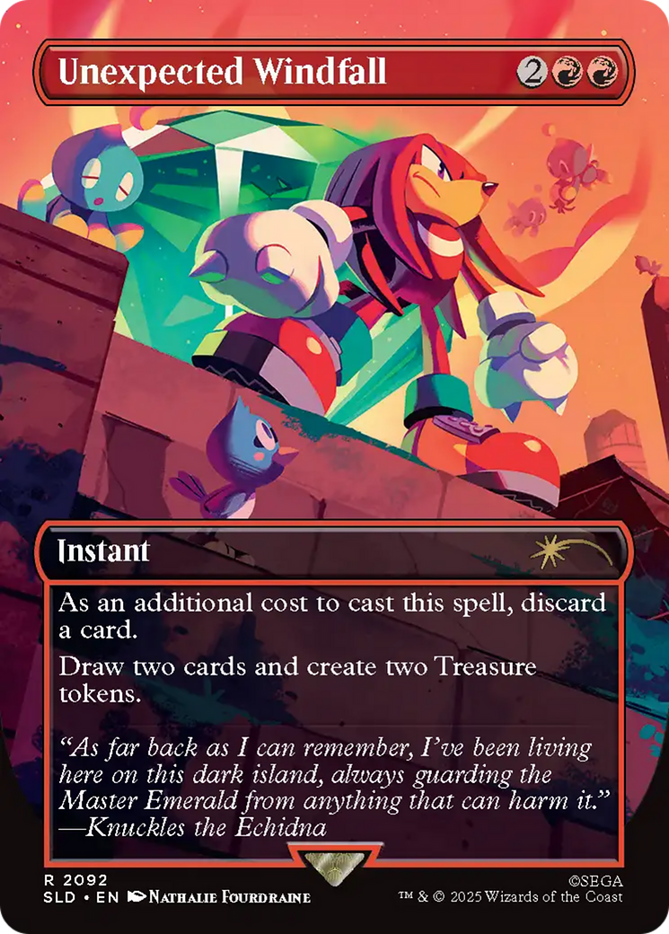 Unexpected Windfall (2092) [Secret Lair Drop Series] | Local Legends