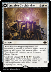 Unstable Glyphbridge // Sandswirl Wanderglyph [The Lost Caverns of Ixalan] | Golgari Games