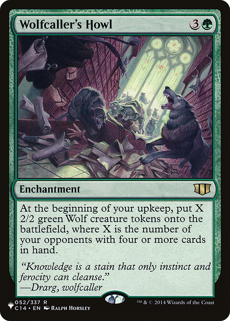 Wolfcaller's Howl [The List] | Local Legends