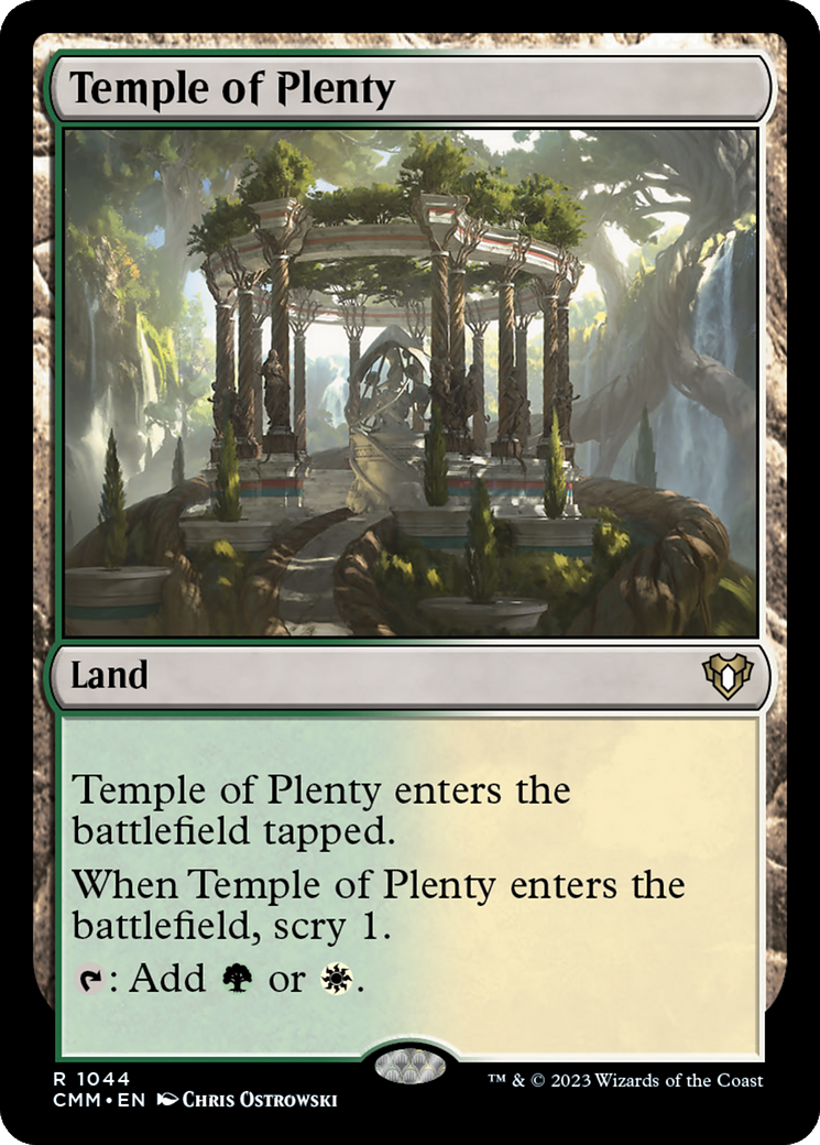 Temple of Plenty [Commander Masters] | Local Legends