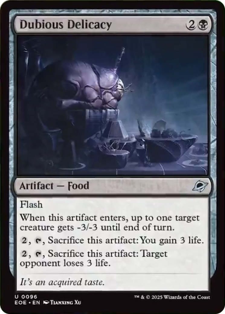 Dubious Delicacy [Edge of Eternities] | Local Legends