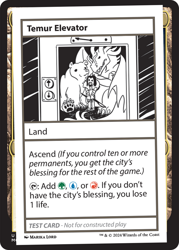 Temur Elevator [Mystery Booster 2 Playtest Cards] | Local Legends