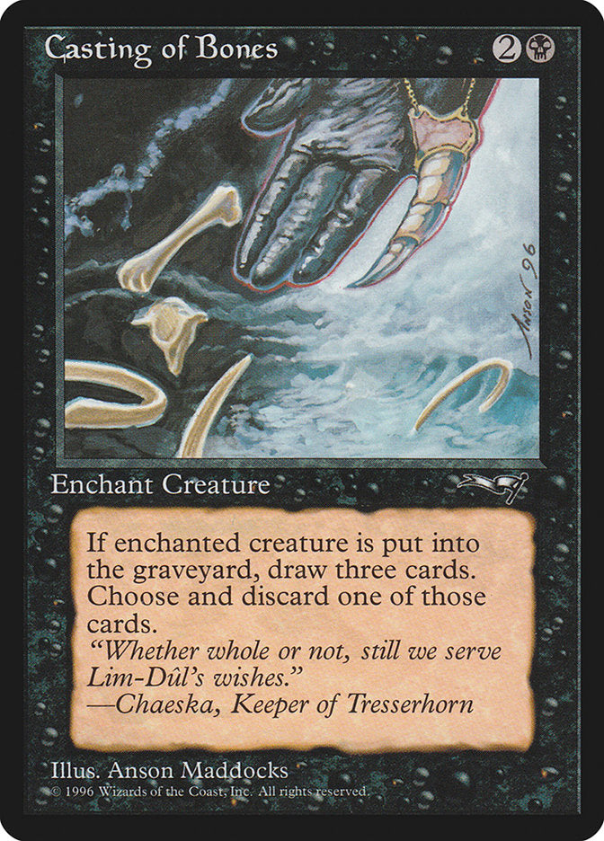 Casting of Bones (Claw Art) [Alliances] | Local Legends