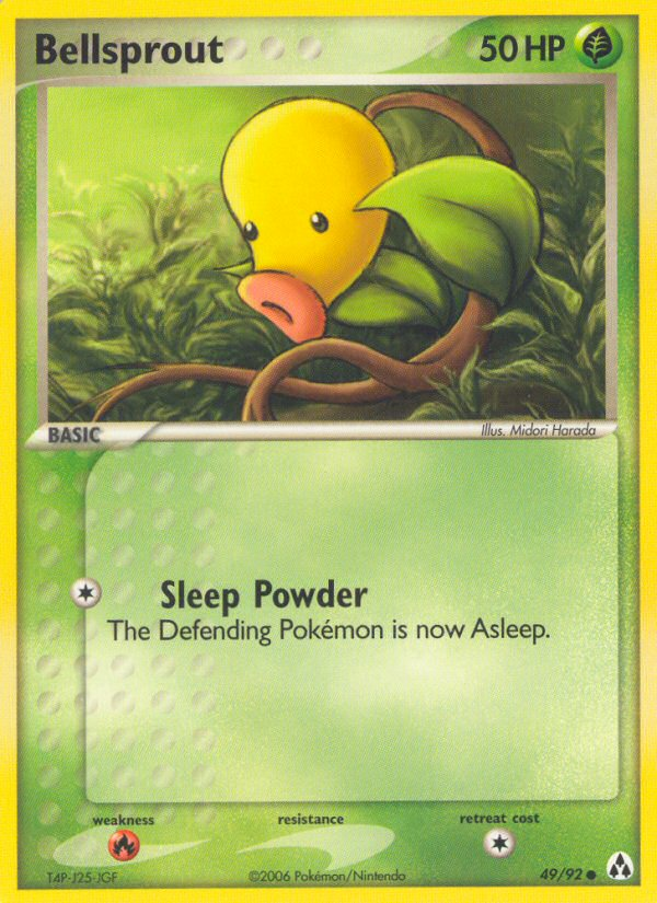 Bellsprout (49/92) [EX: Legend Maker] | Local Legends