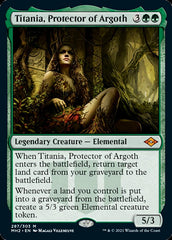 Titania, Protector of Argoth (Foil Etched) [Modern Horizons 2] | Local Legends
