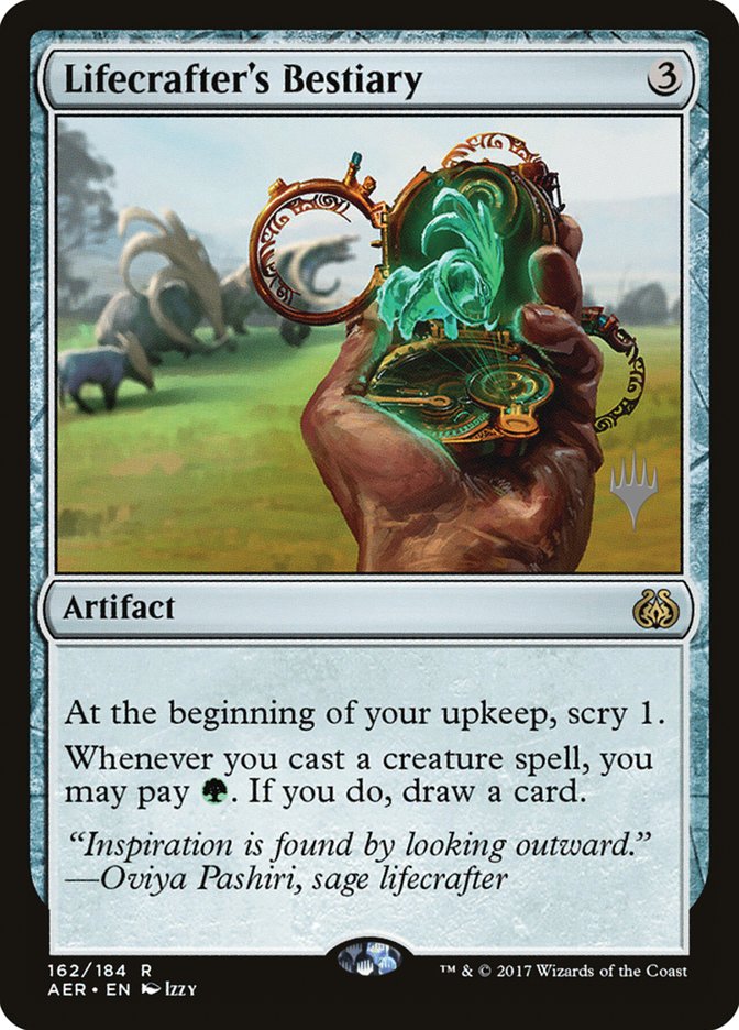 Lifecrafter's Bestiary (Promo Pack) [Aether Revolt Promos] | Local Legends