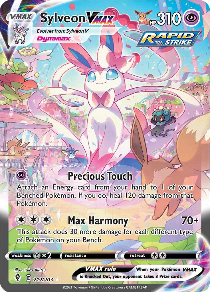 Sylveon VMAX (212/203) [Sword & Shield: Evolving Skies] | Golgari Games