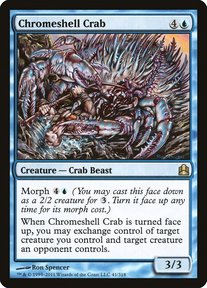 Chromeshell Crab | Local Legends