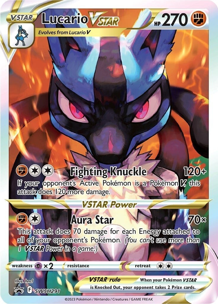 Lucario VSTAR - SWSH291 | Local Legends