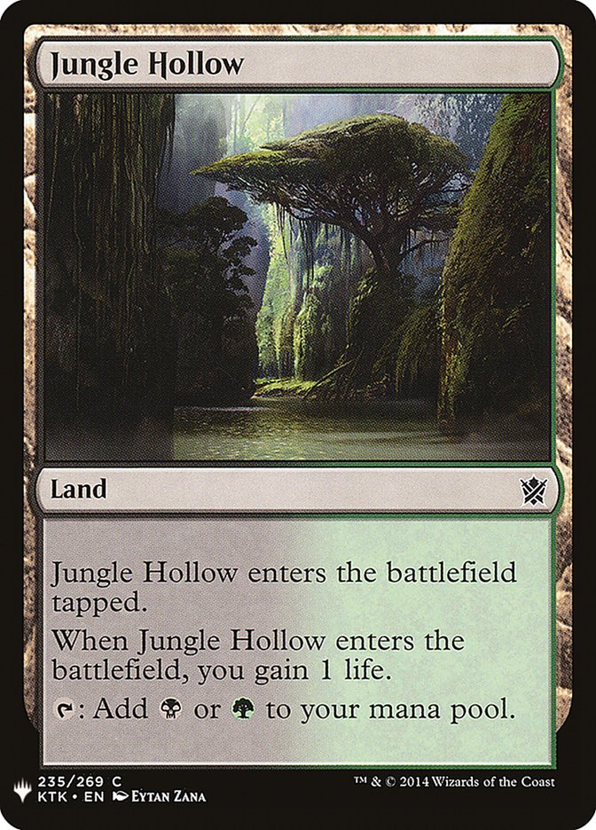 Jungle Hollow [Mystery Booster] | Local Legends