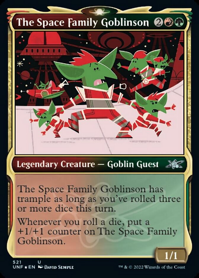 The Space Family Goblinson (Showcase) (Galaxy Foil) [Unfinity] | Golgari Games