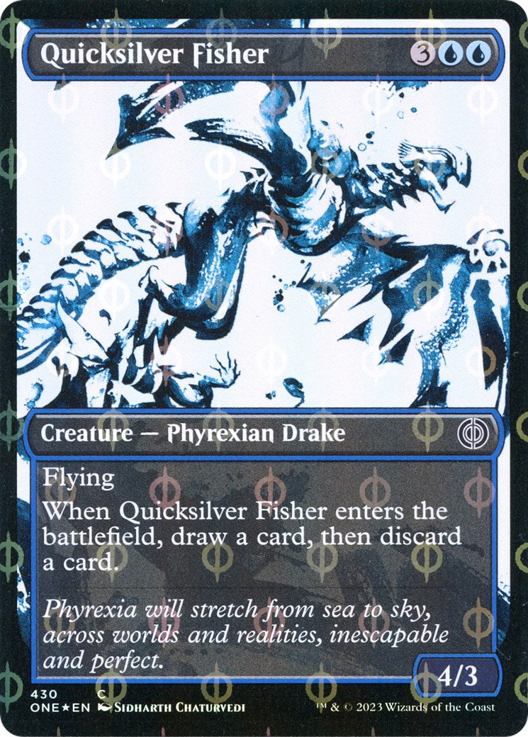 Quicksilver Fisher (Showcase) (Step-and-Compleat Foil) | Local Legends