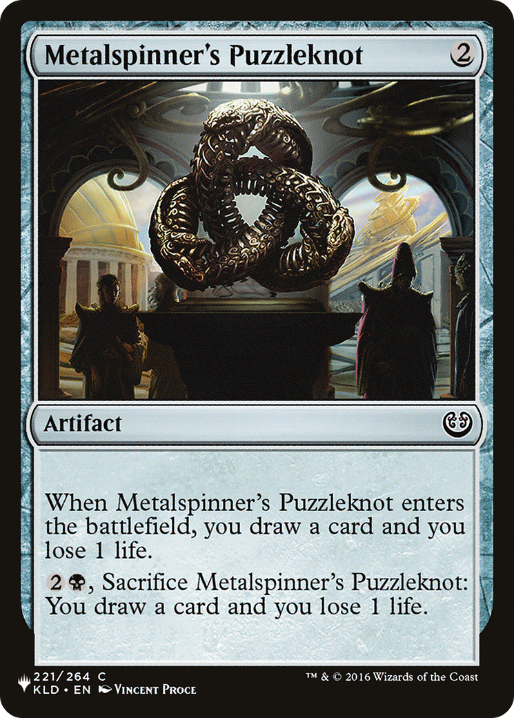 Metalspinner's Puzzleknot [The List] | Local Legends