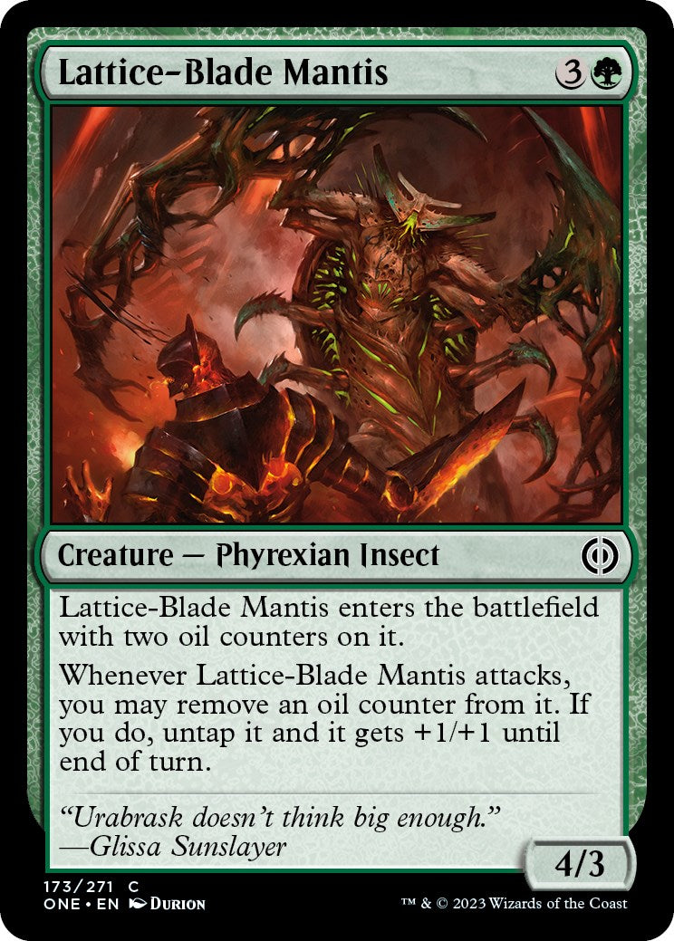 Lattice-Blade Mantis | Local Legends