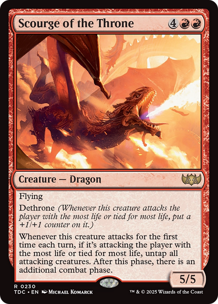 Scourge of the Throne [Tarkir: Dragonstorm Commander] | Local Legends