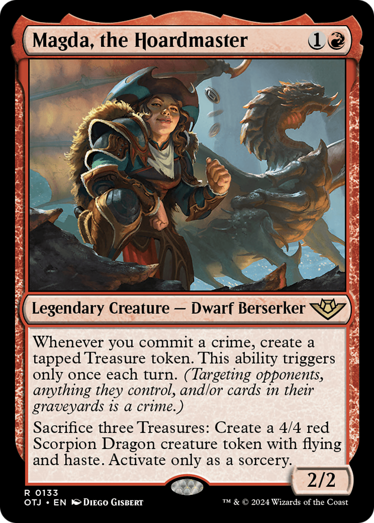 Magda, the Hoardmaster [Outlaws of Thunder Junction] | Local Legends