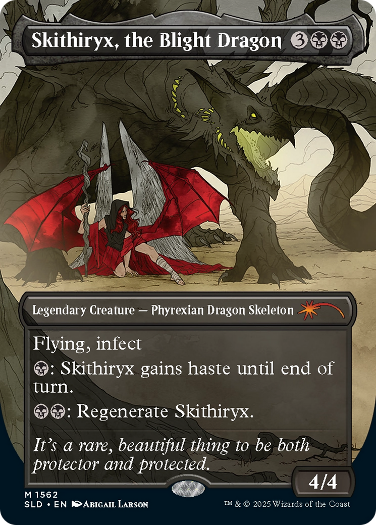 Skithiryx, the Blight Dragon (Rainbow Foil) [Secret Lair Drop Series] | Local Legends