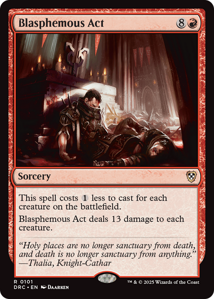 Blasphemous Act [Aetherdrift Commander] | Local Legends