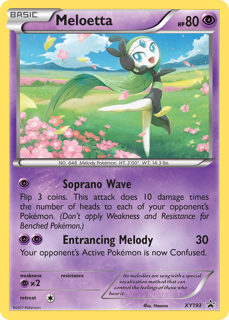 Meloetta (XY193) [XY: Black Star Promos] | Golgari Games