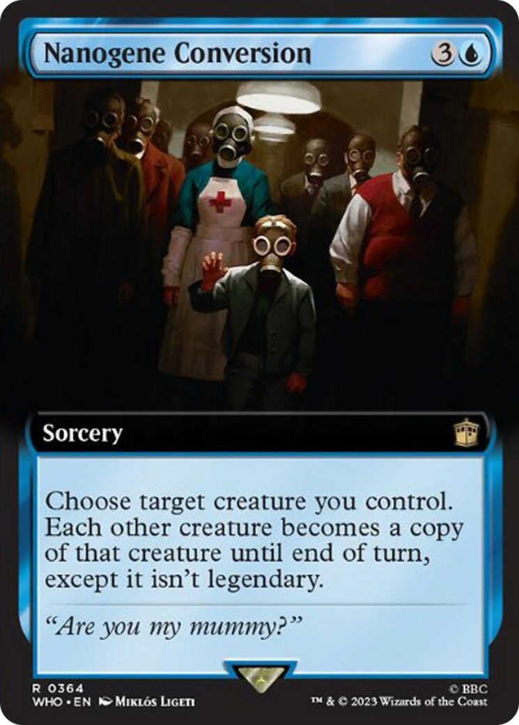 Nanogene Conversion (Extended Art) [Doctor Who] | Local Legends