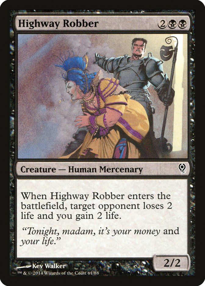 Highway Robber [Duel Decks: Jace vs. Vraska] | Golgari Games