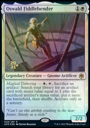 Oswald Fiddlebender [Dungeons & Dragons: Adventures in the Forgotten Realms Prerelease Promos] | Local Legends