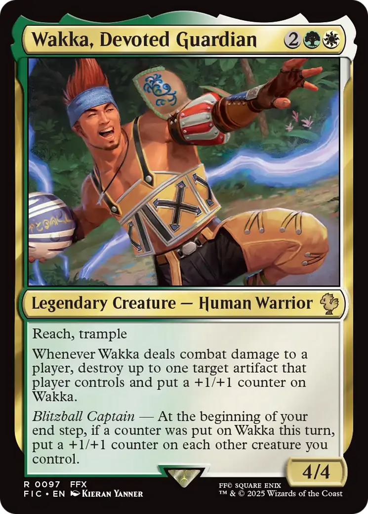 Wakka, Devoted Guardian [FINAL FANTASY Commander] | Local Legends