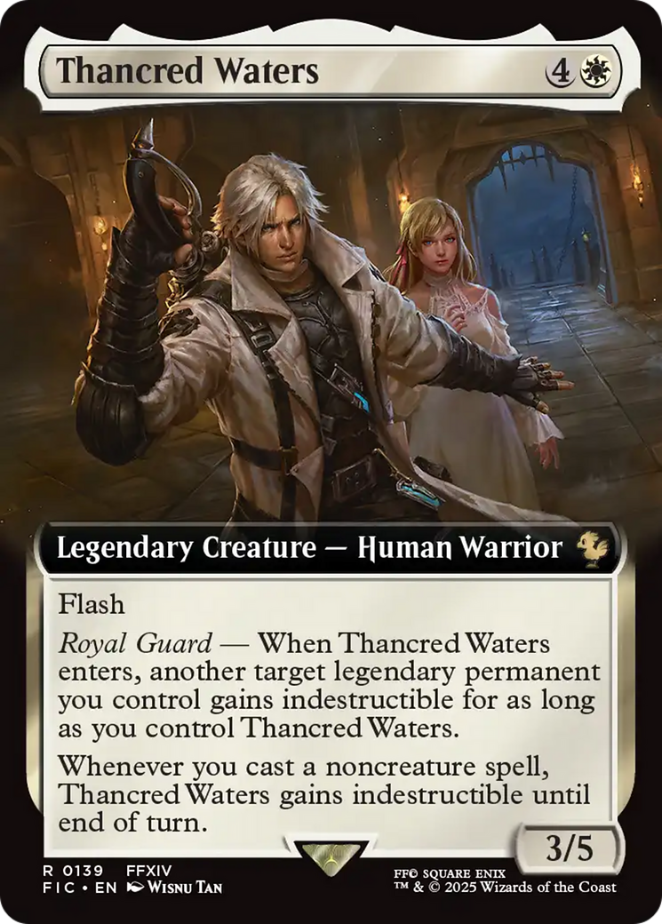 Thancred Waters (Extended Art) [FINAL FANTASY Commander] | Local Legends
