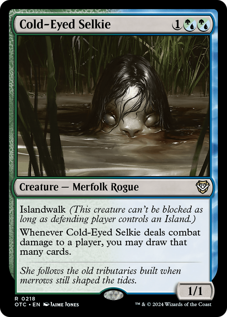 Cold-Eyed Selkie [Outlaws of Thunder Junction Commander] | Local Legends