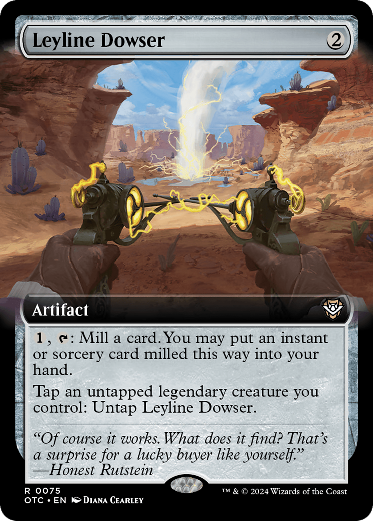 Leyline Dowser (Extended Art) [Outlaws of Thunder Junction Commander] | Local Legends