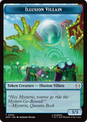 Spider // Illusion Villain Double-Sided Token [Marvel's Spider-Man Tokens] | Local Legends